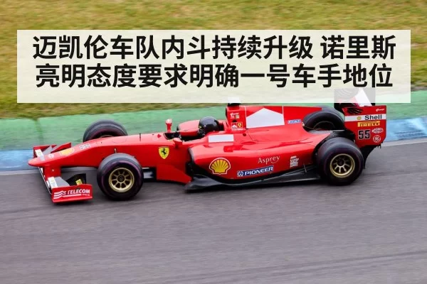 迈凯伦车队内斗持续升级 诺里斯亮明态度要求明确一号车手地位